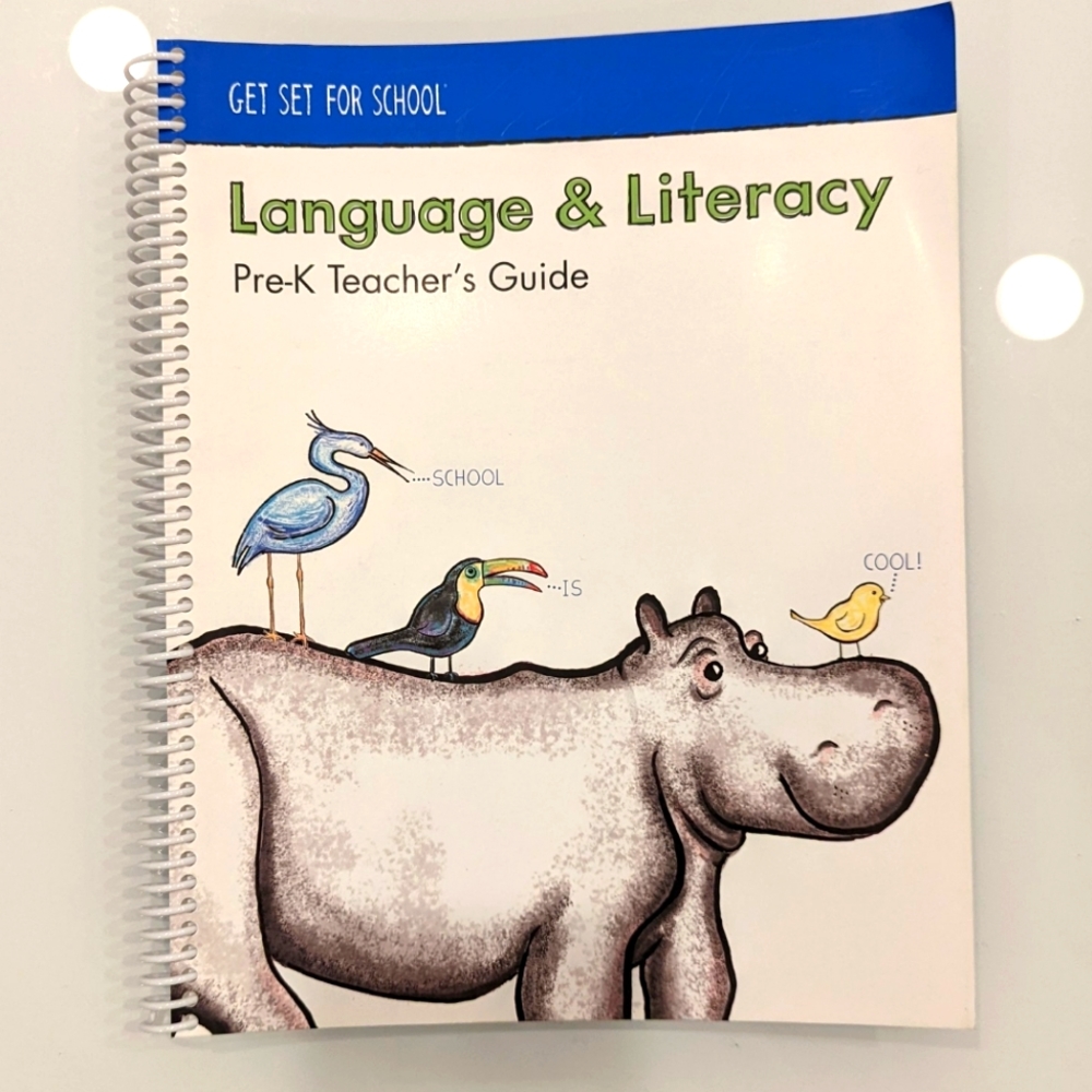 GET SET FOR SCHOOL Language & Literacy Pre-K Teachers Guide